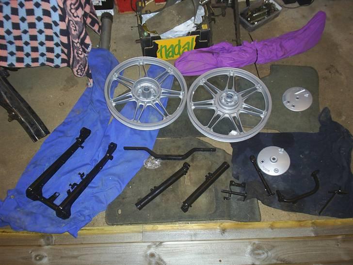 Puch monza 3 gear projekt 48% - der jeg lige havde fået mine ting billede 7