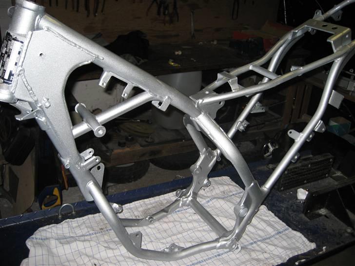 Suzuki Smx   >>>--SOLGT--<<<   - ny malet stel (Autolakerret sølv) billede 7