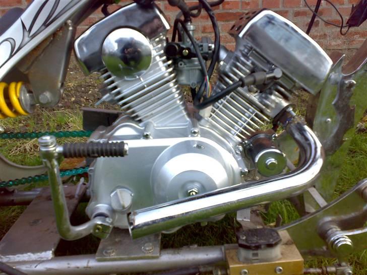 MiniBike chopper (SOLGT) billede 2