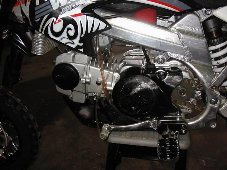 MiniBike WORKZ 125 SOLGT - alu gear skifter .. super kvalitet billede 2