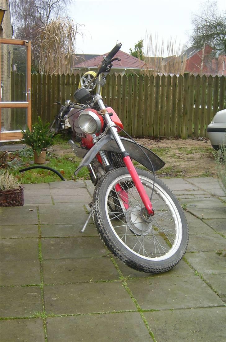 Puch T 50-4 Cobra t - Forfra - sidestøtteben sidder på højre side. billede 4