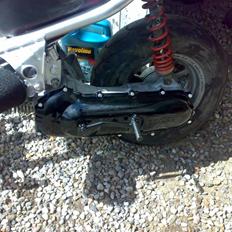 Aprilia evo Rally under ombygning