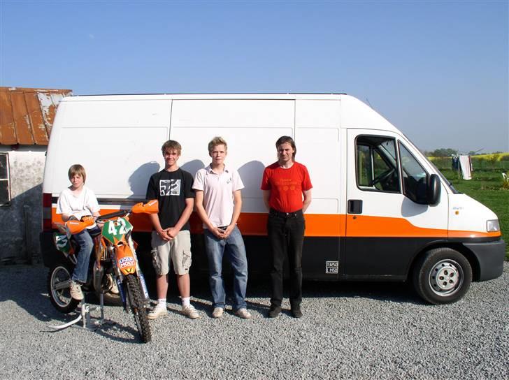 Kawasaki kx 125 SOLGT - mig og mit team.. billede 11