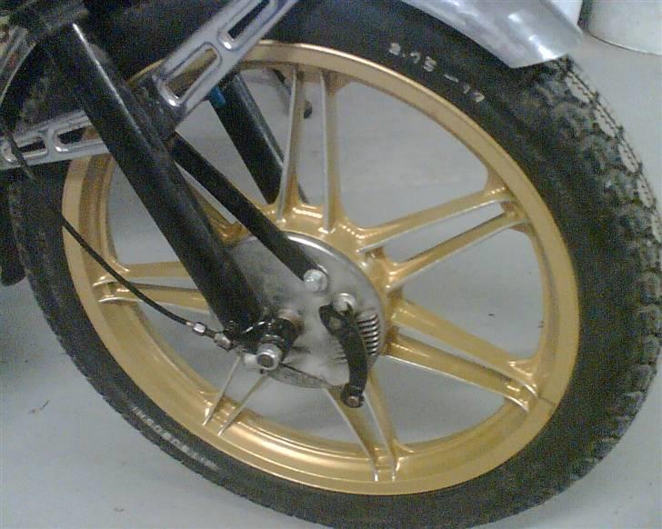 Puch Grand Prix  Solgt - Mine fælge som min far og jeg har malet billede 2