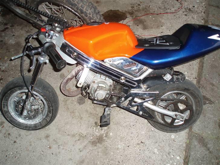 MiniBike 49 ccm - min pocketbike fra siden billede 1