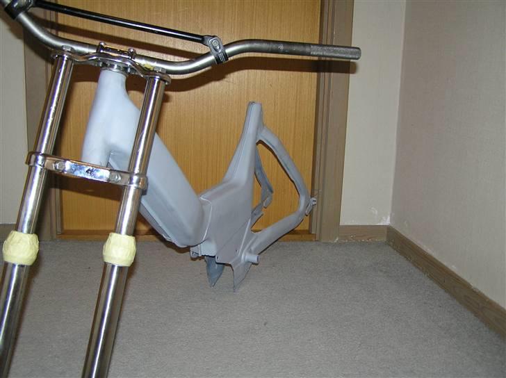 Puch maxi solgt i stumper  - Grundet stel med Renthal styr og EBR forgaffel... billede 2