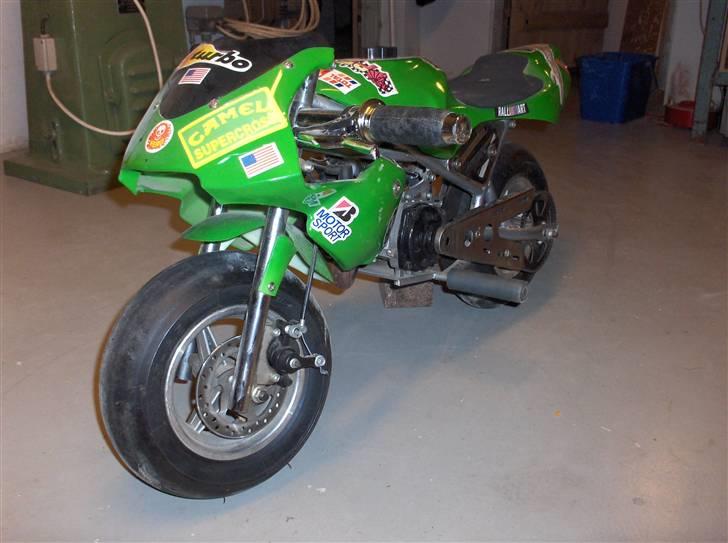 MiniBike  pocketbike SOLGT for 400 billede 1