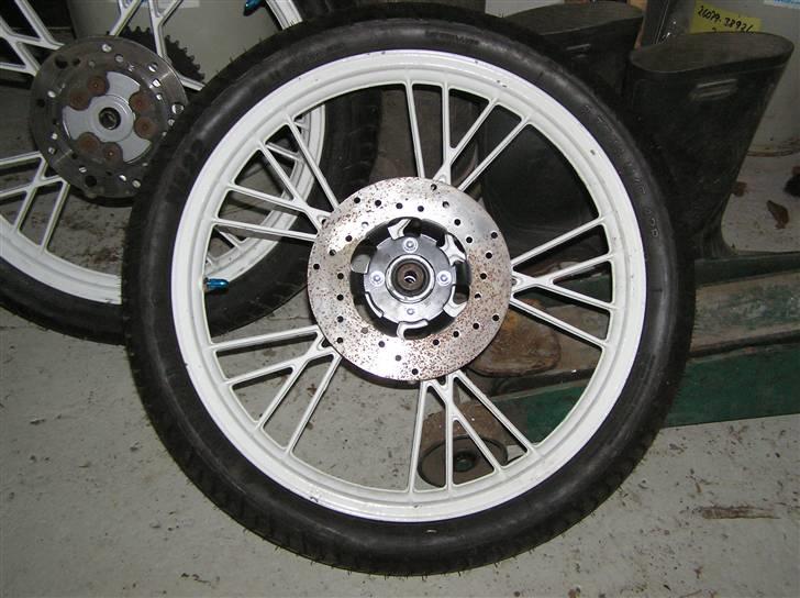 Yamaha FS-1 - Forhjul 18" - SPLINTER NYT "METZELER" Dæk billede 11