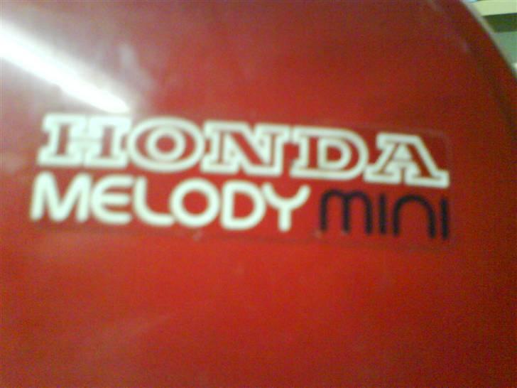Honda Melody mini (SOLGT!) billede 15
