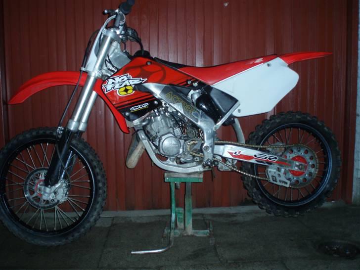 Honda 125 cr  Solgt - Fra siden billede 1