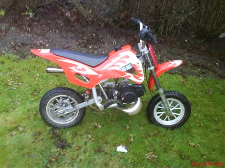 MiniBike mini crosser panser tog  - Fra siden billede 1