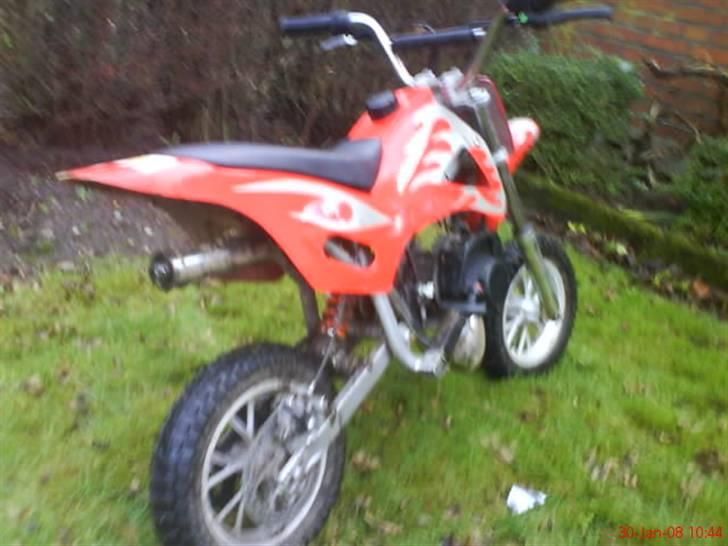 MiniBike mini crosser panser tog  - Bag/siden fra  billede 3