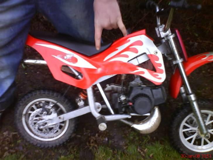 MiniBike mini crosser panser tog  - sidefra billede 8