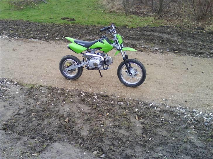 MiniBike crosser - SOLGT 2000,- - da jeg fik den ;) billede 3