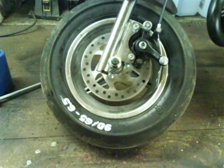 MiniBike banebike - hvid dækskrift billede 14