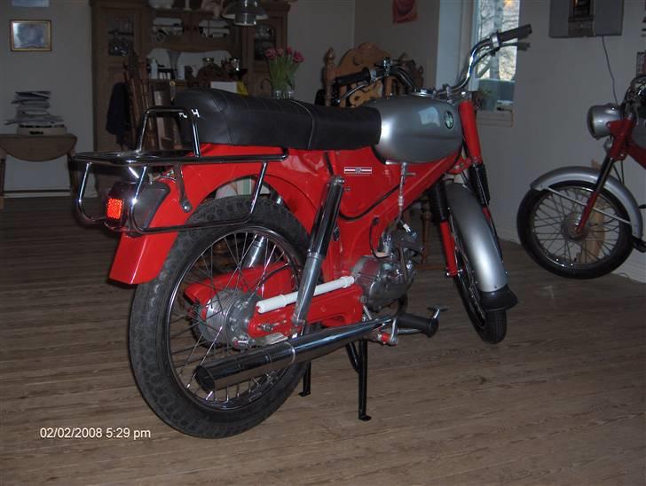 Puch VZ 50 Solgt - bagfra billede 3