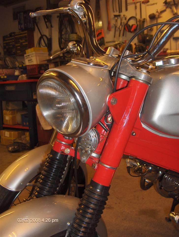 Puch VZ 50 Solgt - Lygtedetalje billede 5