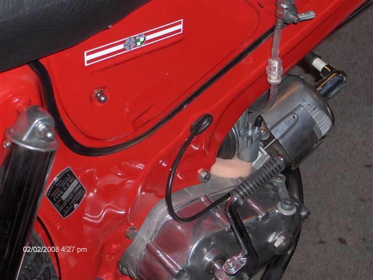 Puch VZ 50 Solgt - motor og typeplade billede 7