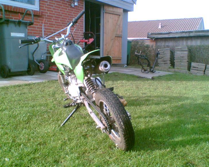 MiniBike 125cc Crosser. SOLGT ! - Lig lige mærke til Diode baglygten som også er hjemmelavet.! med X-dioder fra en Rover bremselygte.! ;p billede 11