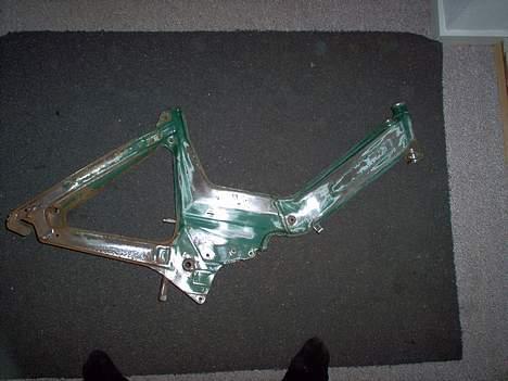 Puch Maxi K (solgt) - har pusset stellet skal males til sommer. Blanksort og hvid.. billede 9