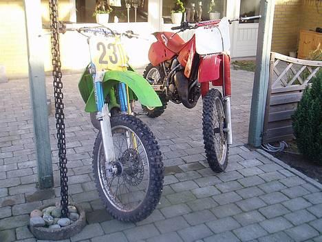 Honda 125ccm CR _-SOLGT-_... - min honda og min kawasaki billede 6