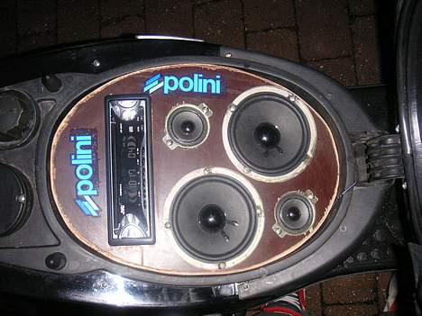 Aprilia Sonic "Pro"  Pussy Ridaz - Grimt anlæg men spiller sku nice.... nu er det betrukket.. men mangler billeder billede 1