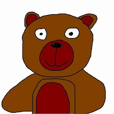 Piaggio Zip [Vinter Projekt] - Genial bjørn! Tegnet af mig selv i paint. billede 10