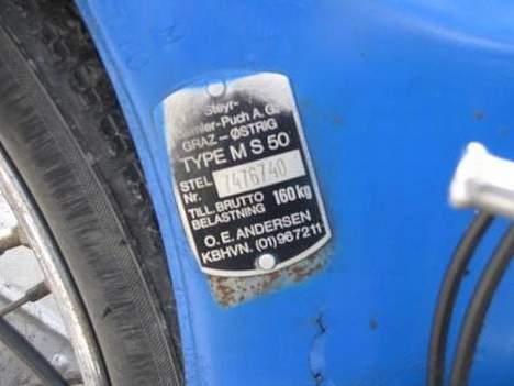 Puch ms 50 SOLGT billede 5