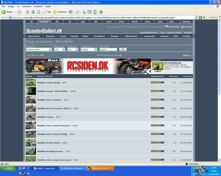 MiniBike crosser - SOLGT 2000,- - 2 bedste bedømte :D billede 17