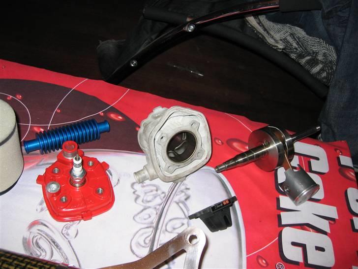 Yamaha Jog Space Lc  - Manston reed top og athena krumtap  billede 14