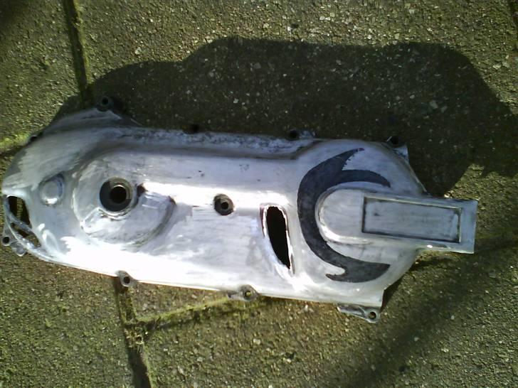 Suzuki street dd custom SOLGT - kick skjold (IKK FÆRDIG!) billede 13