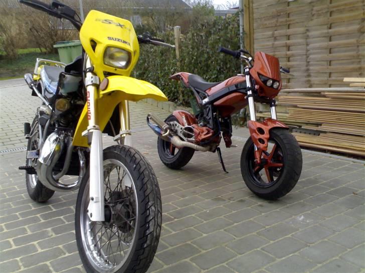 Suzuki Street Magic - Min dejlige ssm, med en vens fede smx!!! billede 12