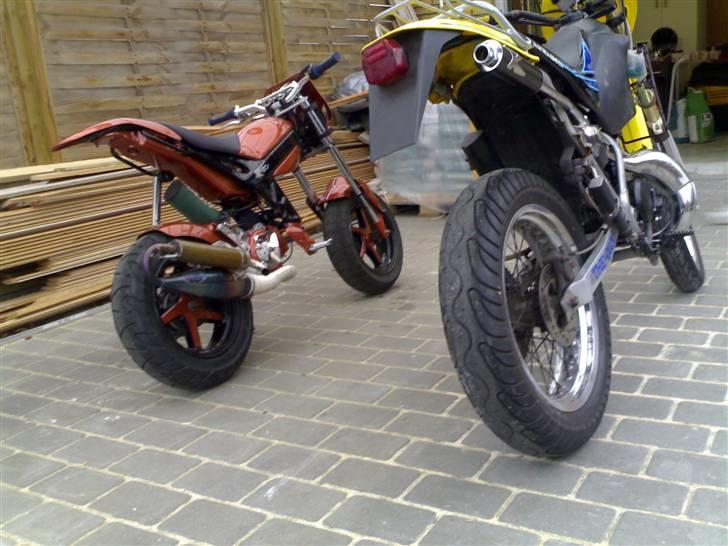 Suzuki Street Magic - Min dejlige ssm, med en vens fede smx!!! billede 13