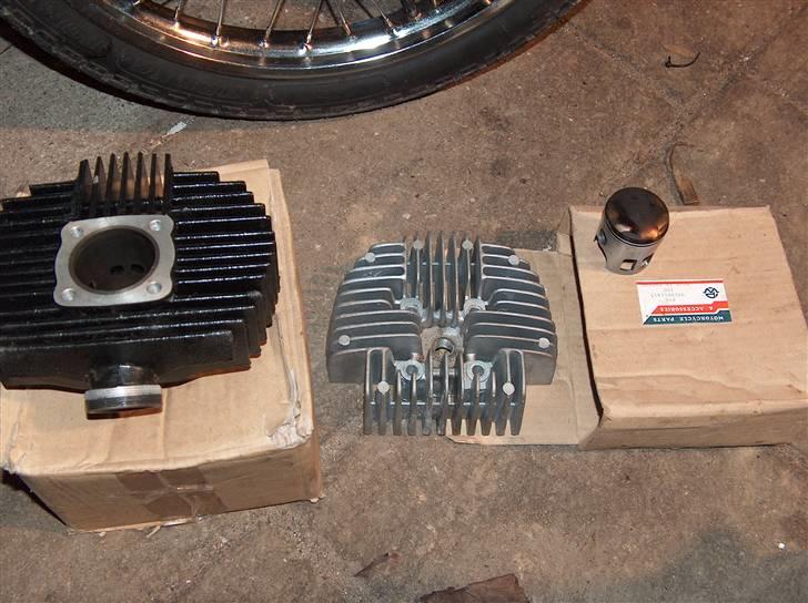 Yamaha FS1 4 gear byttet til jog - det er så mit nye 12,8 tun (til salg) billede 4