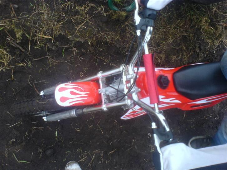 MiniBike 49 cc luftkølet - oppefra.. billede 1