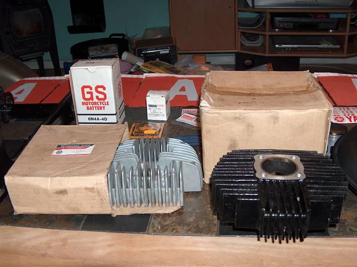 Yamaha FS1 4 gear byttet til jog - det er til salg det er nyt har kørt under en 100 top er et protuna billede 6