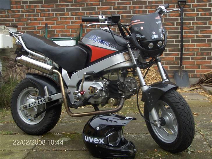 Skyteam PBR 125cc Brændt  ;( - Sådan ser den ud. 22/2 08 billede 13