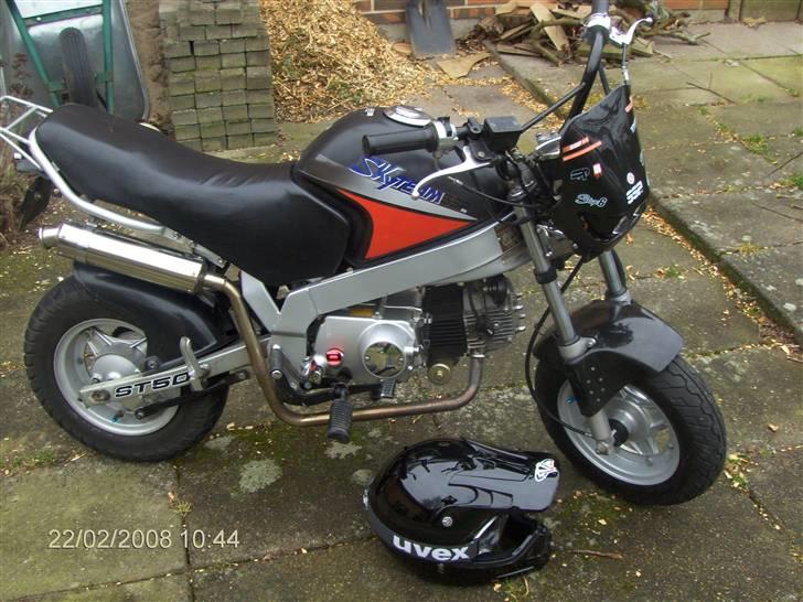 Skyteam PBR 125cc Brændt  ;( - Sådan ser den ud. 22/2 08 billede 14