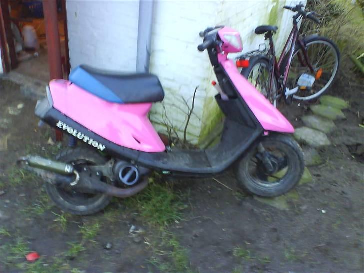 Yamaha jog fs byttet til gilera  - mit jog projekt før billede 2