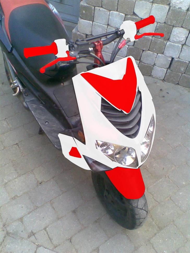 Peugeot speedfight 2 (TIL SALG) - lavet af ; Mig haha det blev ikke godt . første gang jeg prøvede photoshop hehe billede 11