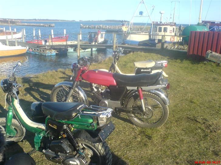 Puch Grand prix Før - Mig, Peter, og Jonas var lige nede ved havnen i egense.  billede 8