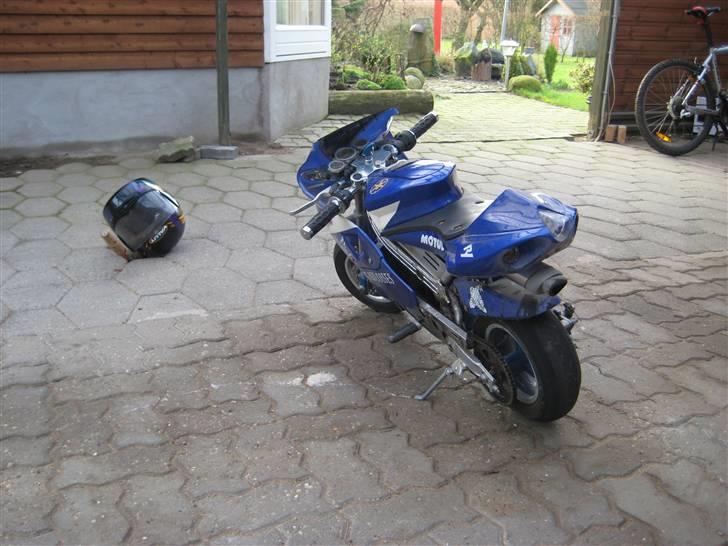 MiniBike Pocketbike "SOLGT" billede 11