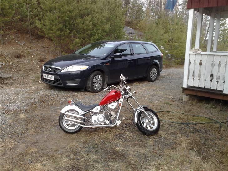 MiniBike Chopper "Night thunder" billede 3