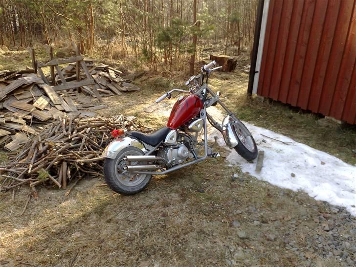 MiniBike Chopper "Night thunder" billede 4