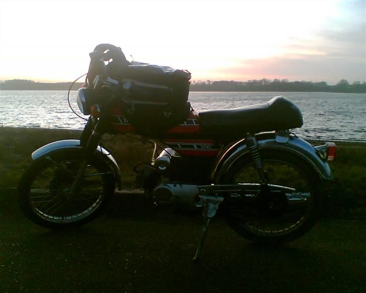 Yamaha FS1 4 gear byttet til jog - lige et billede på en af de mange ture til holbæk billede 10