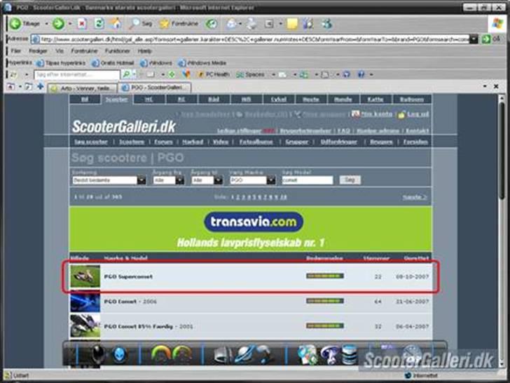 PGO Comet - Solgt billede 9