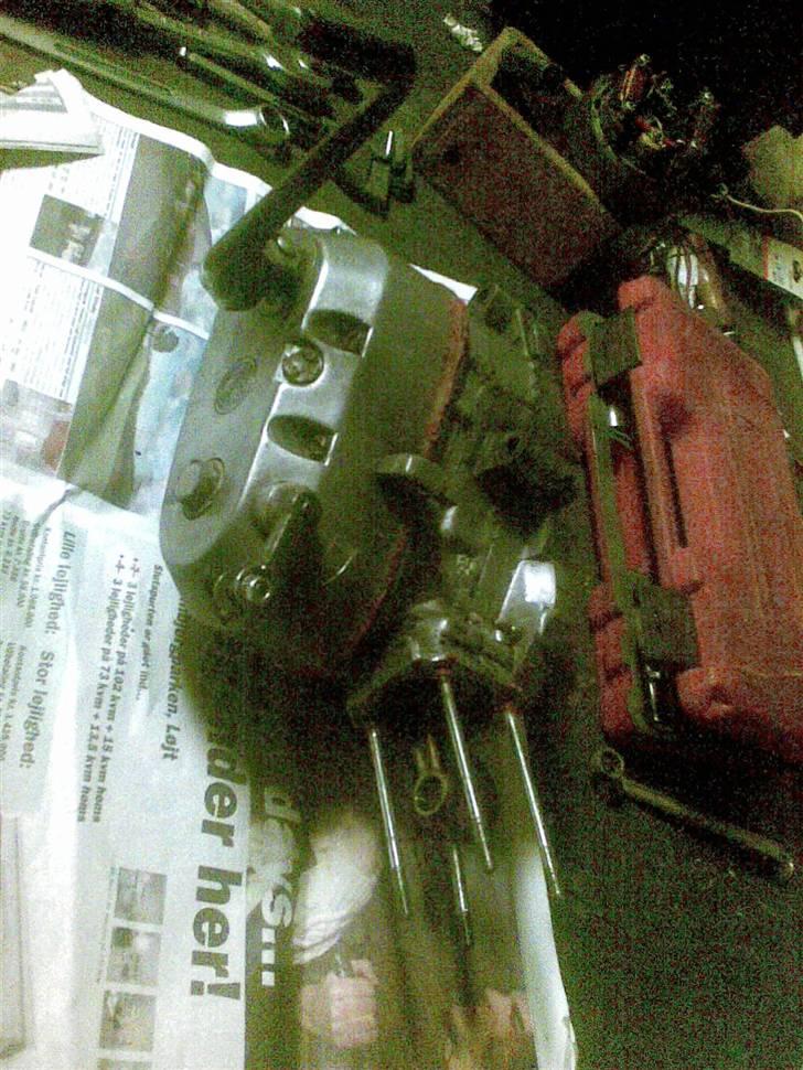 Puch Monza SOLGT - motoren inden jeg skiller den af (:  billede 16