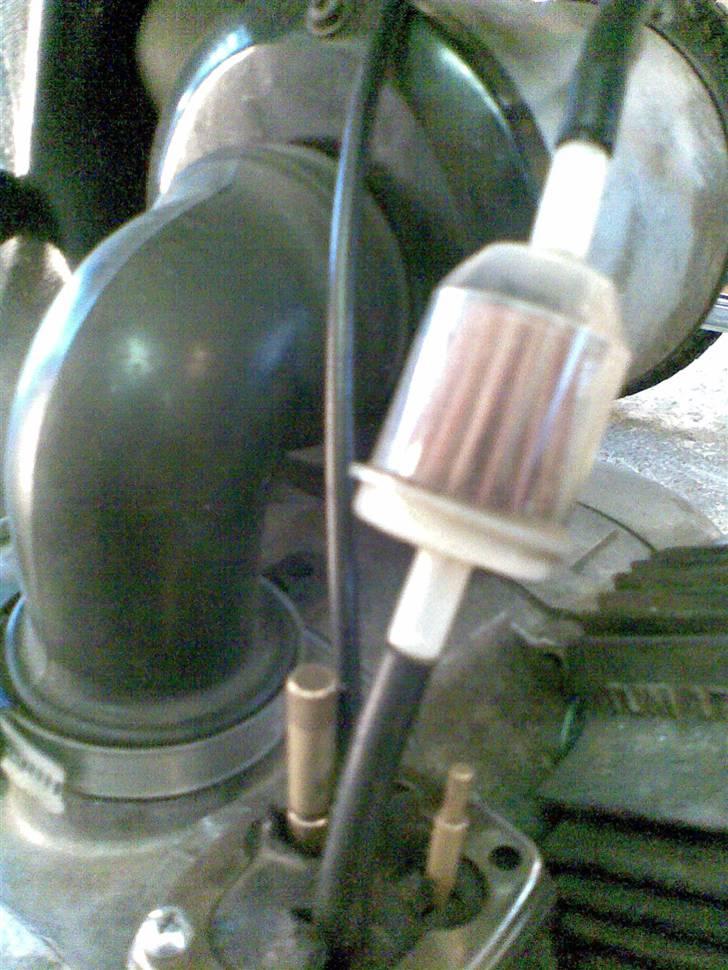 Suzuki K 50 4 gear - luftfilter og benzinfilter billede 11