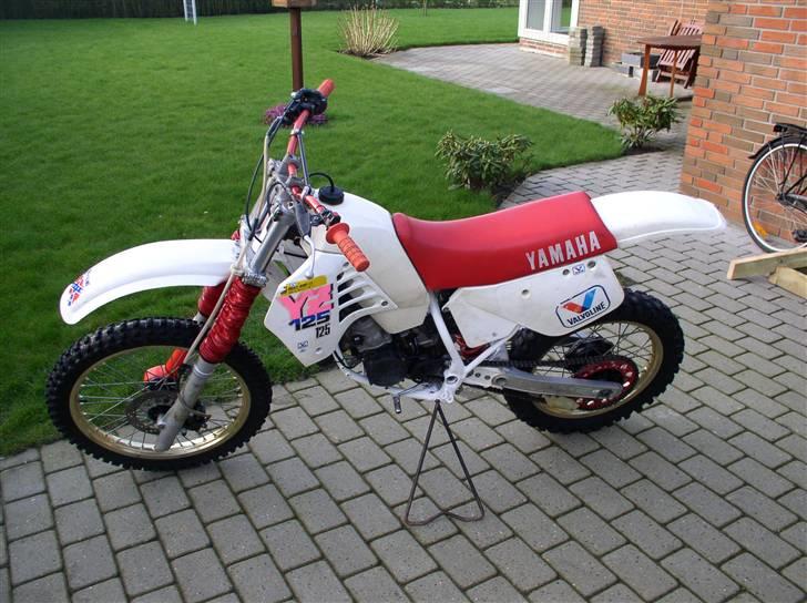 Yamaha yz 125 - nu er den blevet renoveret den er nice :D:D billede 1