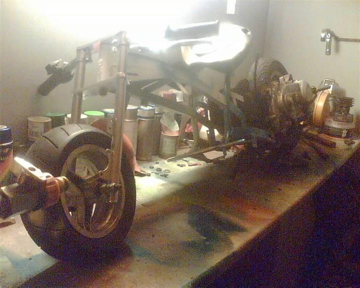 MiniBike dragstar SOLGT billede 5